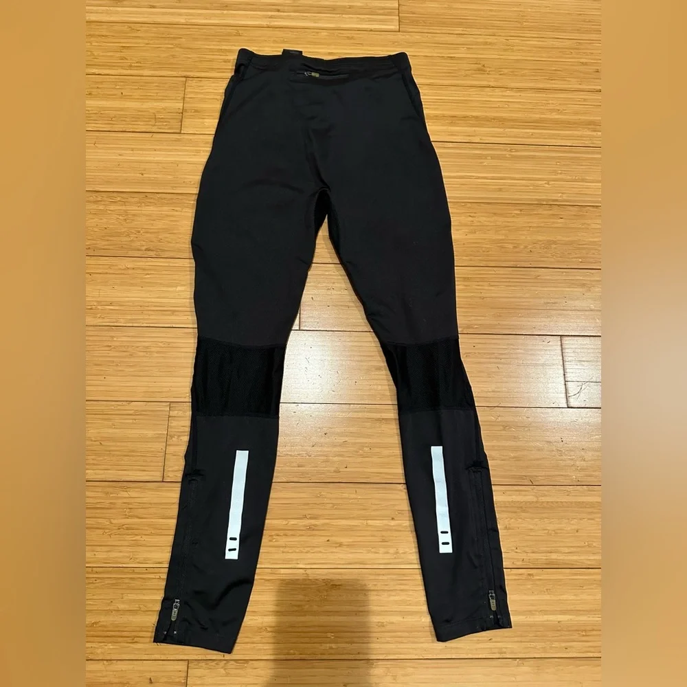 H&M Sport Boys Black Athletic Leggings Pants Size 8–10Y